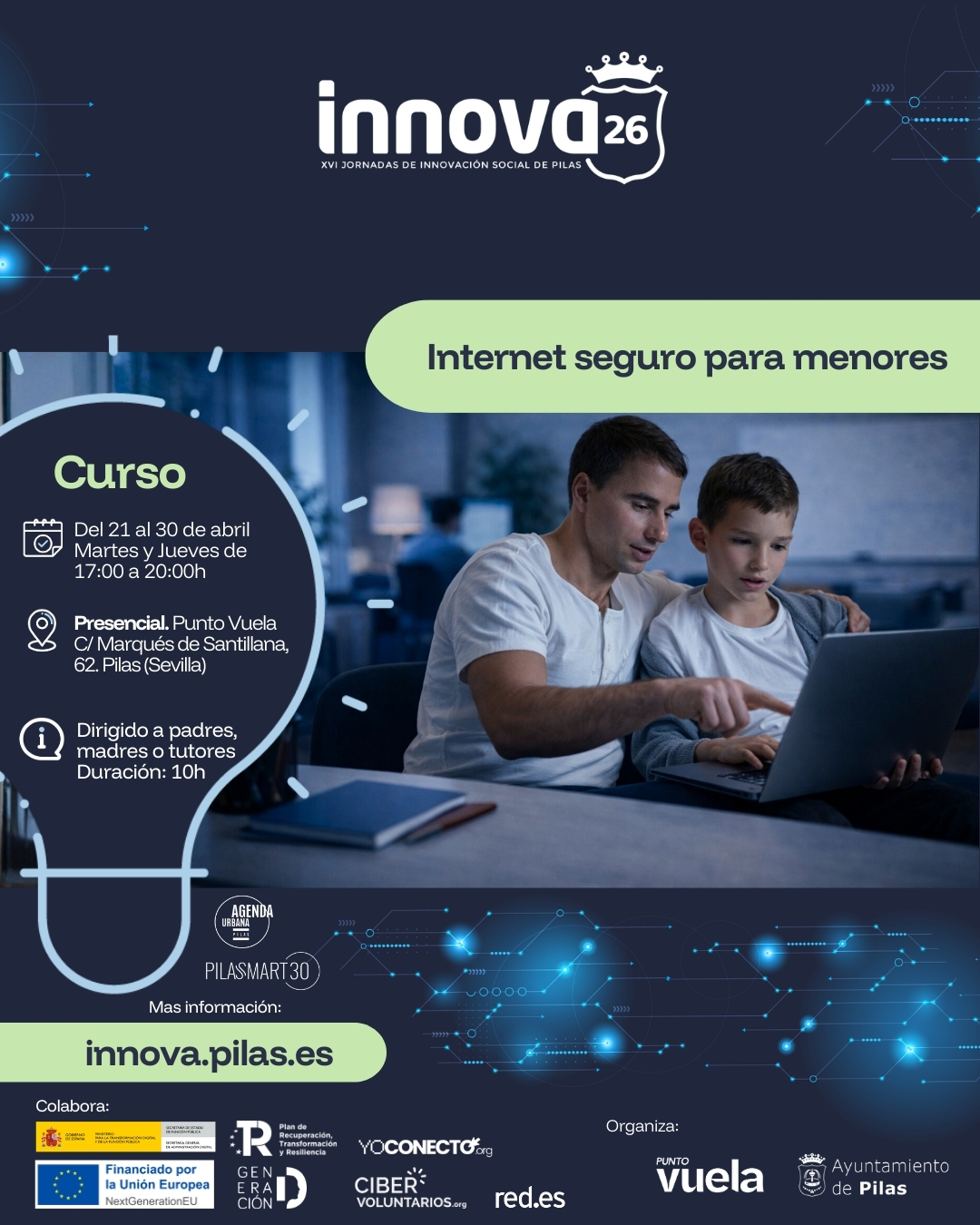 Curso · Internet seguro para menores