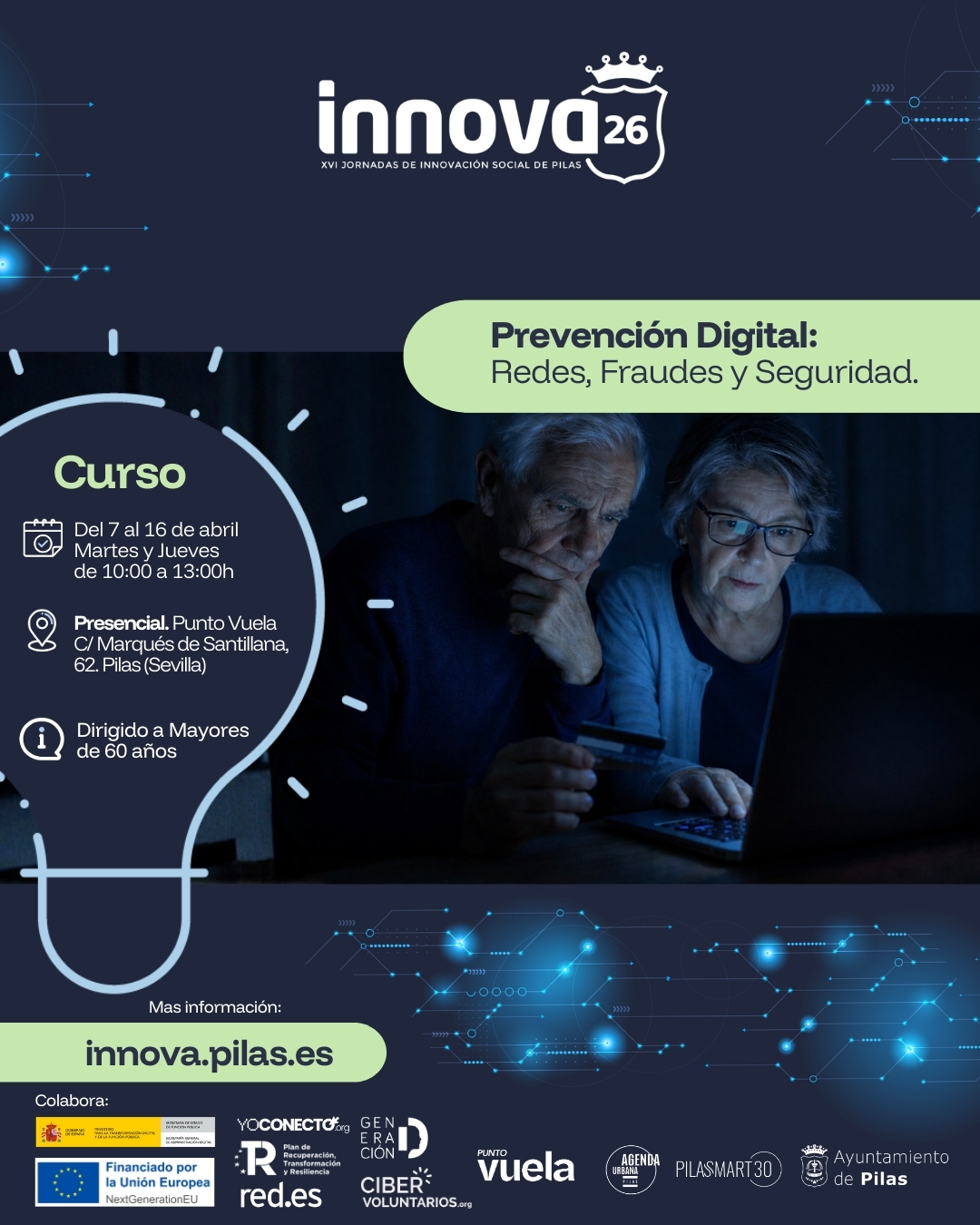 Curso · Prevención digital: Redes, Fraudes y Seguridad