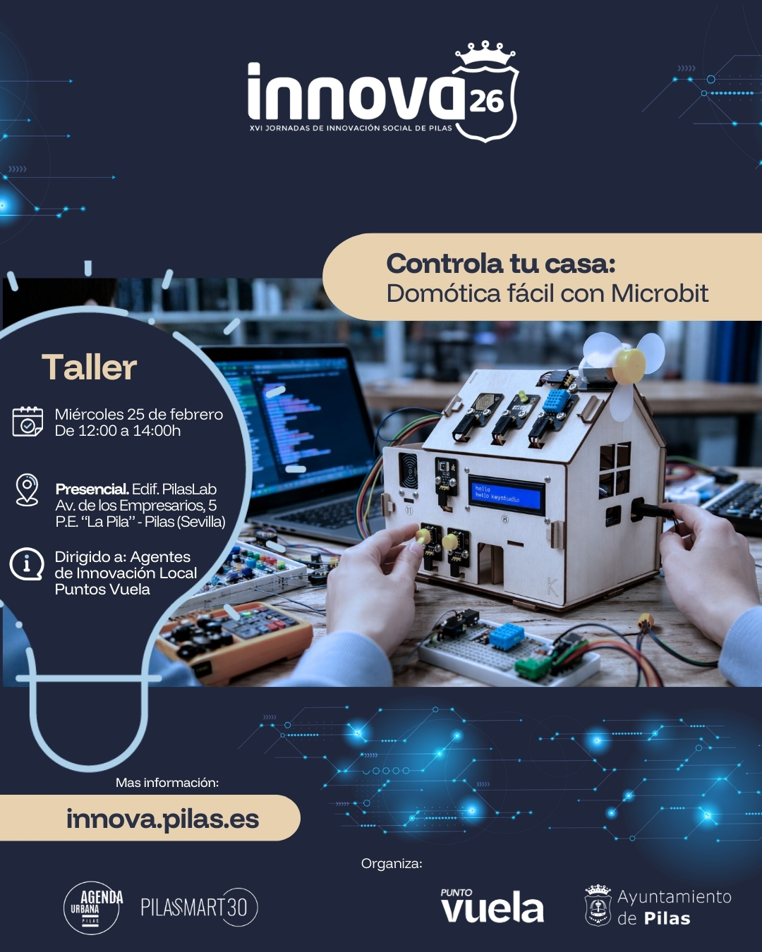 Taller · Controla tu casa: Domótica fácil con Micro:Bit 
